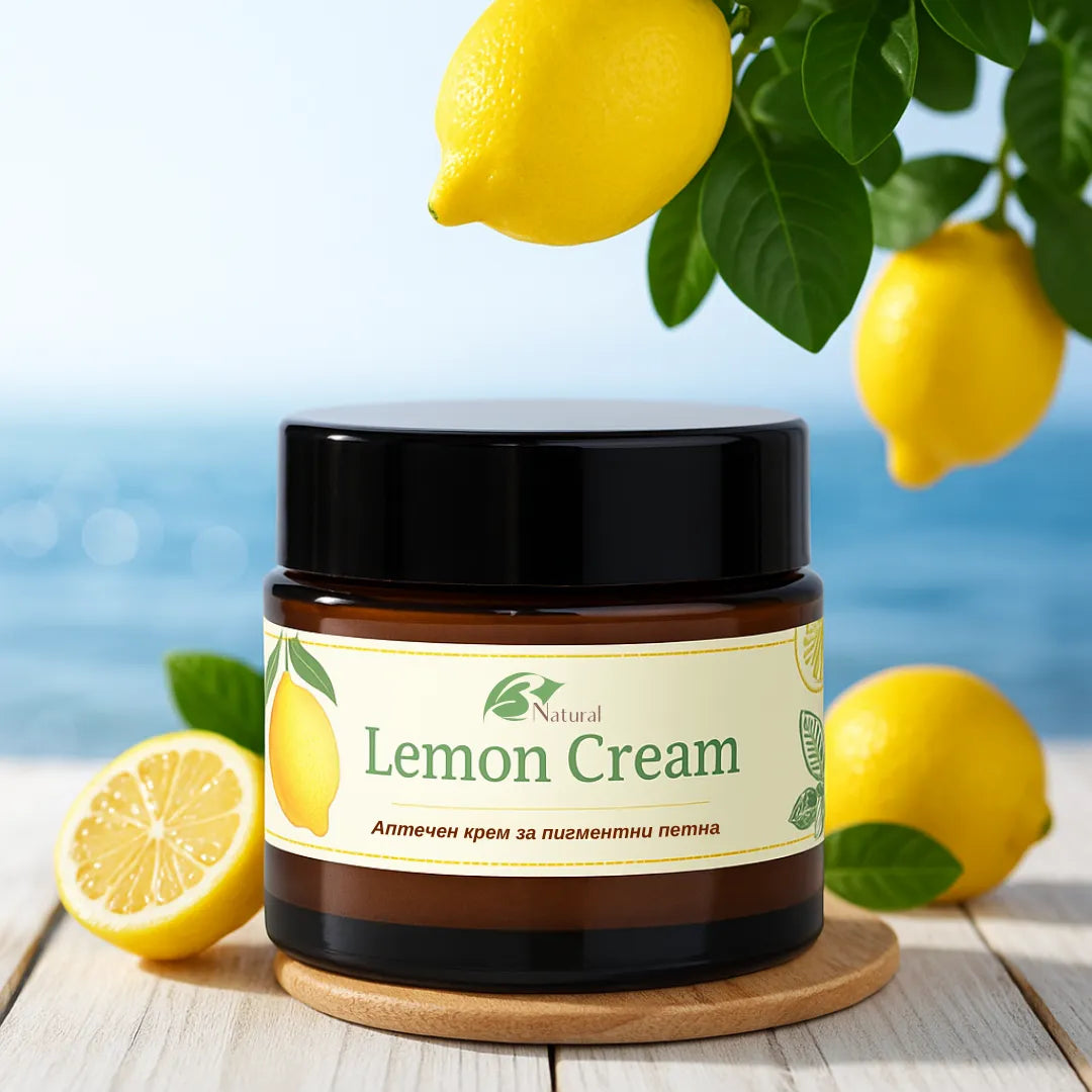 Лимонов Избелващ Крем за Пигментни Петна, 40мл
