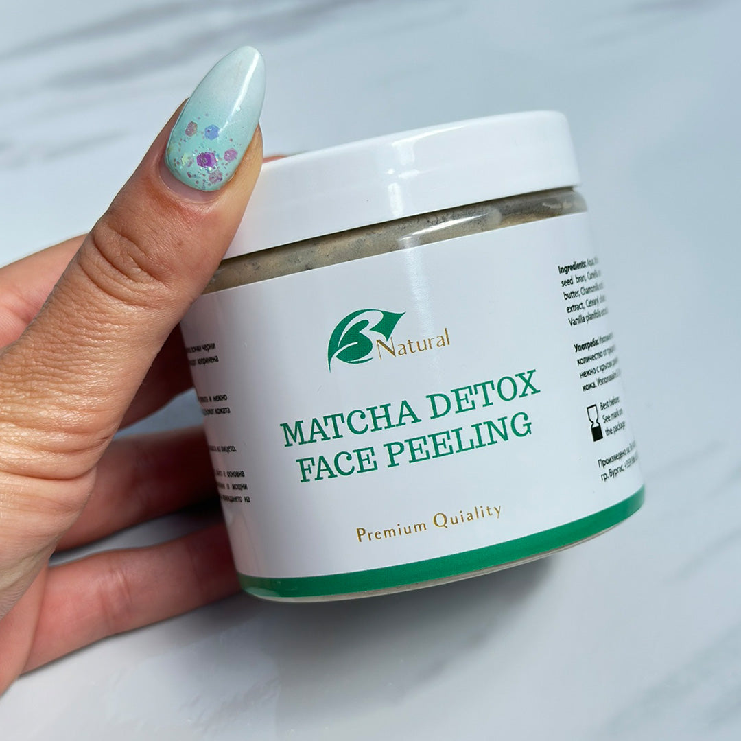 Матча Детокс Трици за Лице – Натурално Решение за Чиста и Гладка Кожа